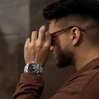 Švýcarské hodinky Oruss Sterling Ascend Submarine – Kovově černé